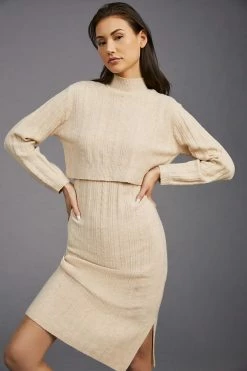 Promo ???? Current Air Layered Sweater ???? Dress NEUTRAL ???? -PAIGE-shop unnamed file 3375