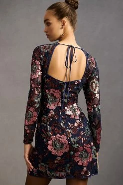 Best Sale ✨ By Anthropologie Sequin Mini ???? Dress CREAM ???? -PAIGE-shop unnamed file 3428