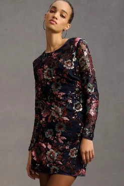 Best Sale ✨ By Anthropologie Sequin Mini ???? Dress CREAM ???? -PAIGE-shop unnamed file 3430