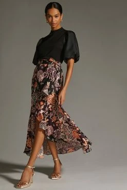 Best reviews of ???? Sunday In Brooklyn Puff-Sleeve Ponte Top BLACK ???? -PAIGE-shop unnamed file 3464