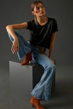 Best Sale ???? Porridge Shine Glam Tee BLACK ✨ -PAIGE-shop unnamed file 3491