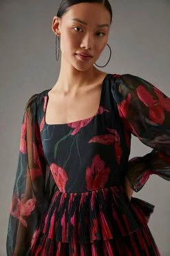 Budget ???? Hutch Petite Tiered Tulle Mini ???? Dress BLACK MOTIF ❤️ 6 Budget ???? Hutch Petite Tiered Tulle Mini ???? Dress BLACK MOTIF ❤️ -PAIGE-shop unnamed file 3536