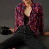 Discount ???? Pilcro Relaxed ???? Shirt NAVY ???? -PAIGE-shop unnamed file 3567