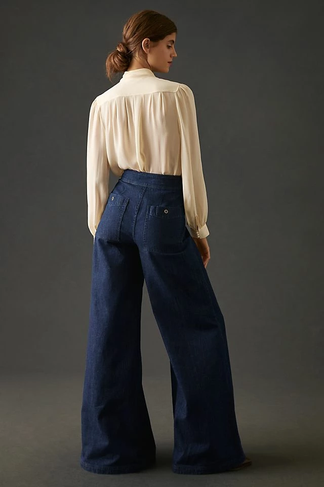 Pilcro High-Rise Palazzo Jeans Discount ???? Pilcro High-Rise Palazzo ???? Jeans DYLAN WASH ⭐ -PAIGE-shop unnamed file 3601
