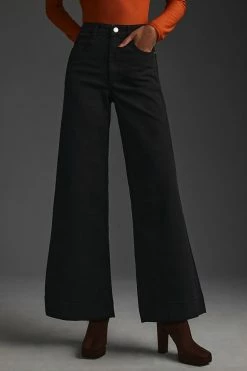 Outlet ???? Maeve The Jada High-Rise Wide-Leg ???? Jeans BLACK ???? 3 Outlet ???? Maeve The Jada High-Rise Wide-Leg ???? Jeans BLACK ???? -PAIGE-shop unnamed file 3603