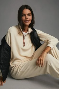 Hot Sale ✔️ Sundry Faux Sherpa Sweater IVORY ????