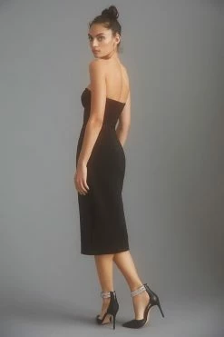 Deals ???? Maeve Ribbed Cutout ???? Dress BLACK ???? -PAIGE-shop unnamed file 3640