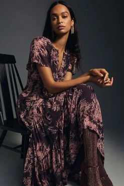 Budget ⌛ The Somerset Collection By Anthropologie The Somerset Maxi ???? Dress: Chiffon Edition CRIMSON ???? 7 Budget ⌛ The Somerset Collection By Anthropologie The Somerset Maxi ???? Dress: Chiffon Edition CRIMSON ???? -PAIGE-shop unnamed file 3646