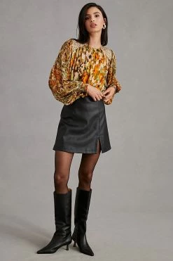 Deals ???? Bl-nk Sequin-Embellished Blouse NEUTRAL MOTIF ????