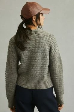 Budget ⌛ Maeve Textured Cardigan Sweater GREY ???? -PAIGE-shop unnamed file 3688