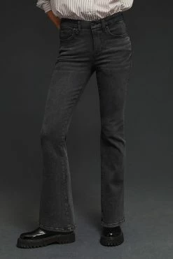 Deals ⭐ Good American Good Petite Bootcut ???? Jeans BLACK ⌛ -PAIGE-shop unnamed file 3703