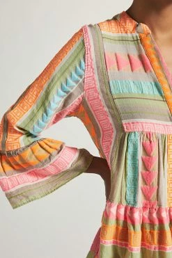 Flash Sale ✔️ Devotion Twins Embroidered Ella Tunic ???? Dress CORAL ???? -PAIGE-shop unnamed file 3714