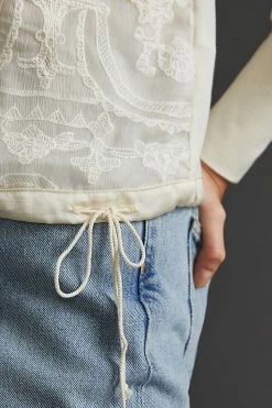 Promo ???? Tiny Lace Top IVORY ???? -PAIGE-shop unnamed file 3722