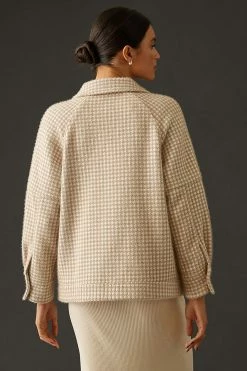 Buy ???? Greylin Knit ???? Shirt Jacket TAUPE ???? -PAIGE-shop unnamed file 3751