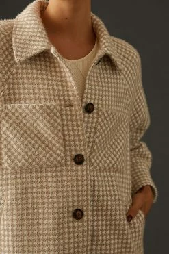 Buy ???? Greylin Knit ???? Shirt Jacket TAUPE ???? -PAIGE-shop unnamed file 3752