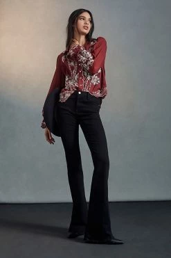 Best deal ✨ Frame Le High Flare 👖 Jeans FILM NOIR 🤩