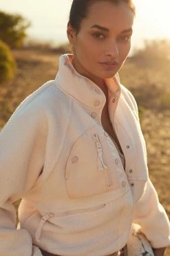 Budget 🤩 Free People Movement Hit The Slopes Jacket IVORY 🤩 -PAIGE-shop unnamed file 38