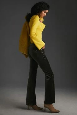 Hot Sale ???? Pilcro Demilune Mid-Rise 33" Bootcut Velvet ???? Jeans GREY ❤️ -PAIGE-shop unnamed file 3815