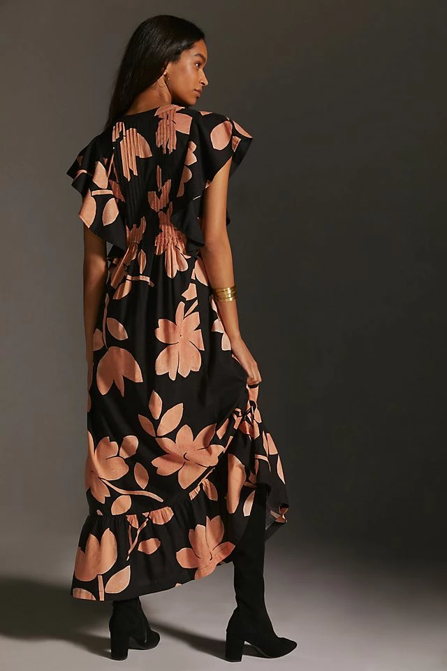 Maeve Cassandra Maxi Dress Brand new ???? Maeve Cassandra Maxi ???? Dress CORAL ❤️ -PAIGE-shop unnamed file 3881