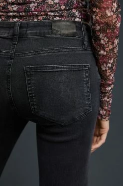 Promo ???? Paige Genevieve High-Rise Flare ???? Jeans BLACK WILLOW ???? 7 Promo ???? Paige Genevieve High-Rise Flare ???? Jeans BLACK WILLOW ???? -PAIGE-shop unnamed file 3906