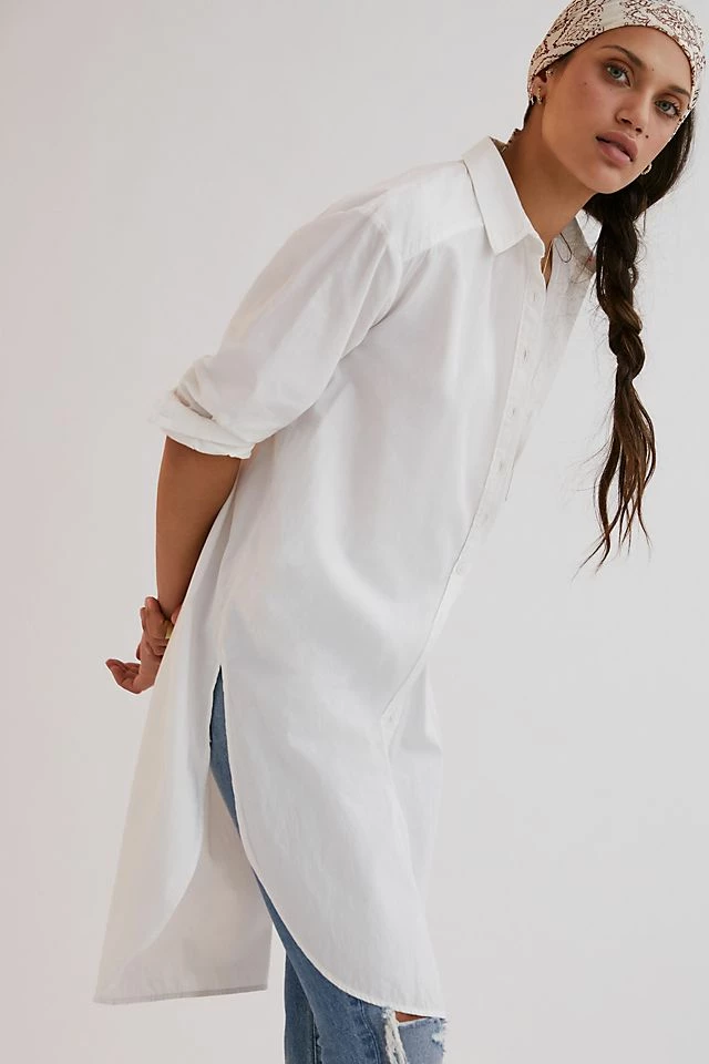 Maeve Maxi Tunic Buttondown Best Pirce ???? Maeve Maxi Tunic Buttondown IVORY ???? -PAIGE-shop unnamed file 3909