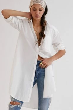 Best Pirce ???? Maeve Maxi Tunic Buttondown IVORY ???? 7 Best Pirce ???? Maeve Maxi Tunic Buttondown IVORY ???? -PAIGE-shop unnamed file 3912
