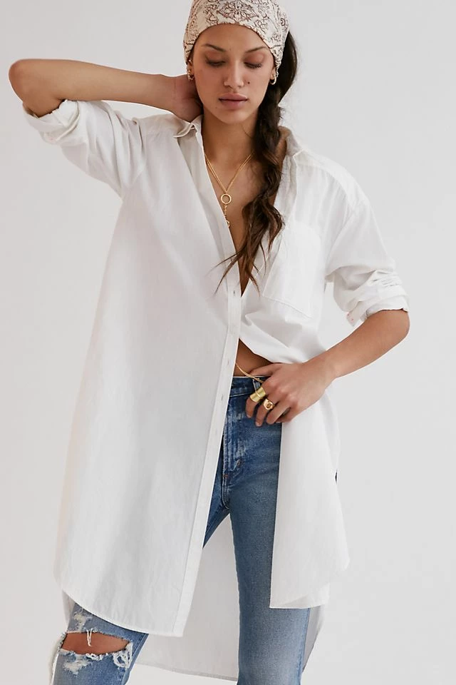 Maeve Maxi Tunic Buttondown Best Pirce ???? Maeve Maxi Tunic Buttondown IVORY ???? -PAIGE-shop unnamed file 3912