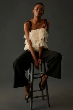 Wholesale ✨ Sunday In Brooklyn Tie-Strap Tank IVORY ????