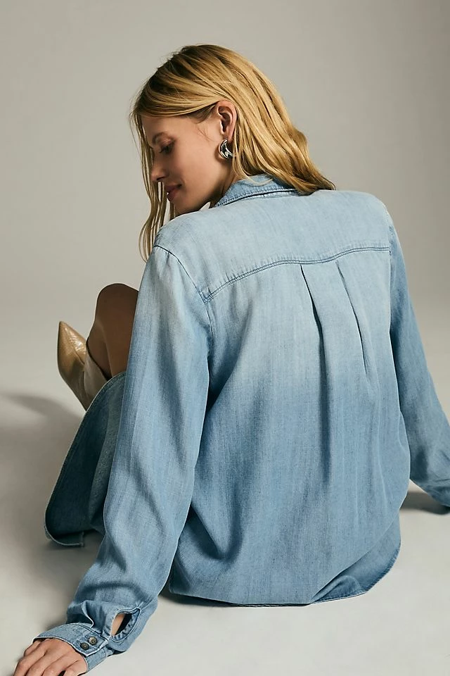 Cloth & Stone Chambray Buttondown Outlet ???? Cloth & Stone Chambray Buttondown BLUE ✨ -PAIGE-shop unnamed file 3931