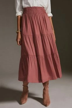 Outlet ???? The Somerset Collection By Anthropologie The Somerset Maxi ???? Skirt MAUVE ???? -PAIGE-shop unnamed file 3964
