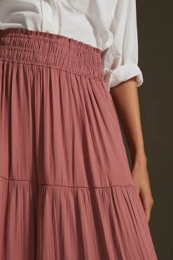 Outlet ???? The Somerset Collection By Anthropologie The Somerset Maxi ???? Skirt MAUVE ???? -PAIGE-shop unnamed file 3966