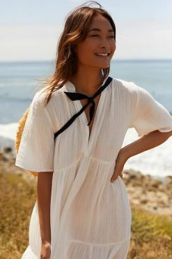 Top 10 ???? By Anthropologie Flowy Maxi ???? Dress IVORY ⌛ -PAIGE-shop unnamed file 3976