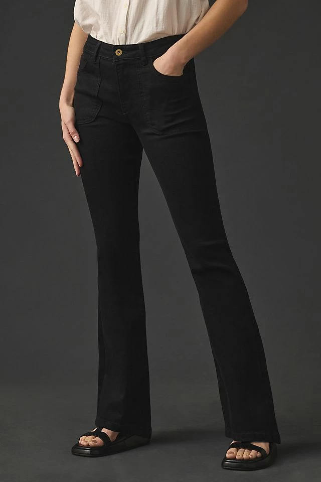 The Icon Flare Jeans Flash Sale ???? Pilcro The Icon Flare ???? Jeans SAGITTA BLACK WASH ???? -PAIGE-shop unnamed file 3986