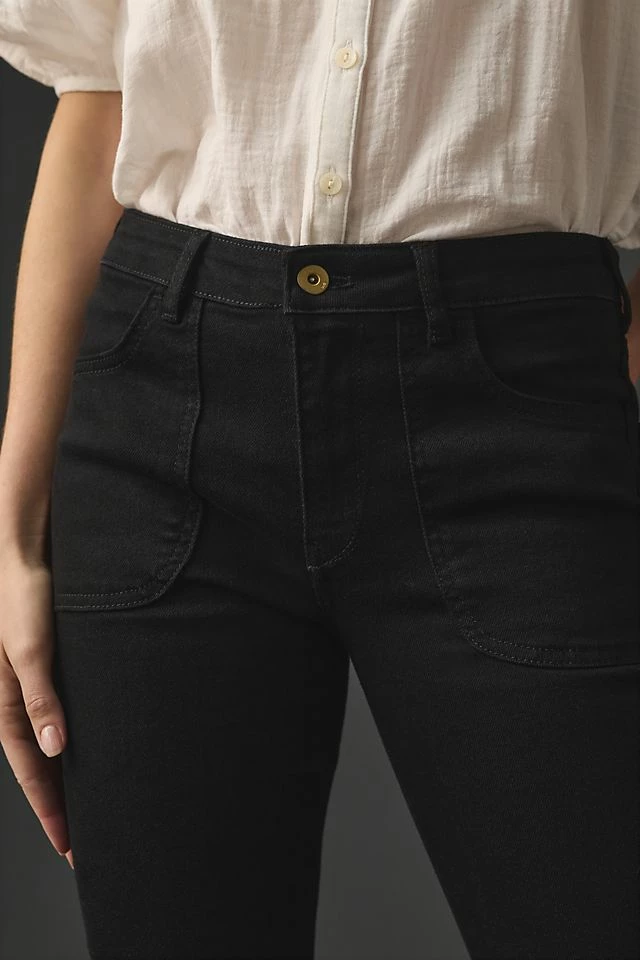 The Icon Flare Jeans Flash Sale ???? Pilcro The Icon Flare ???? Jeans SAGITTA BLACK WASH ???? -PAIGE-shop unnamed file 3988