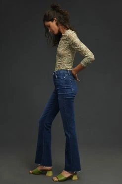 Best Sale ???? Paige Laurel Canyon High-Rise Flare ???? Jeans AEGEAN DISTRESSED ???? 6 Best Sale ???? Paige Laurel Canyon High-Rise Flare ???? Jeans AEGEAN DISTRESSED ???? -PAIGE-shop unnamed file 4006