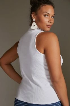 Budget ???? Maeve Mock Neck Tank WHITE ???? 7 Budget ???? Maeve Mock Neck Tank WHITE ???? -PAIGE-shop unnamed file 4041