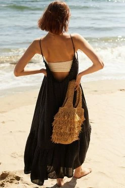 Deals ???? By Anthropologie Malika Gauze ???? Dress BLACK ???? -PAIGE-shop unnamed file 4061