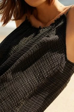 Deals ???? By Anthropologie Malika Gauze ???? Dress BLACK ???? -PAIGE-shop unnamed file 4062