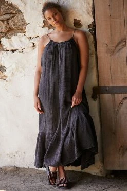 Deals ???? By Anthropologie Malika Gauze ???? Dress BLACK ???? -PAIGE-shop unnamed file 4064