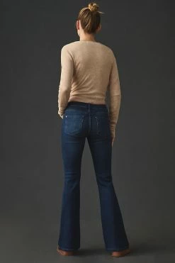 Brand new ✨ Pilcro The Icon Low-Rise Flare ???? Jeans DARK BLUE ???? 4 Brand new ✨ Pilcro The Icon Low-Rise Flare ???? Jeans DARK BLUE ???? -PAIGE-shop unnamed file 4068