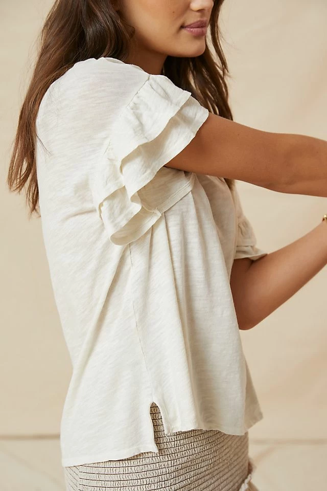 Pilcro Heritage Femme Tee Top 10 ✔️ Pilcro Heritage Femme Tee WHITE ???? -PAIGE-shop unnamed file 4150