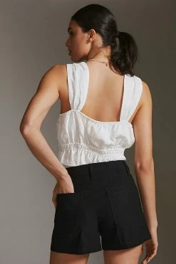 Promo ???? Maeve The Colette Shorts BLACK ???? -PAIGE-shop unnamed file 4168