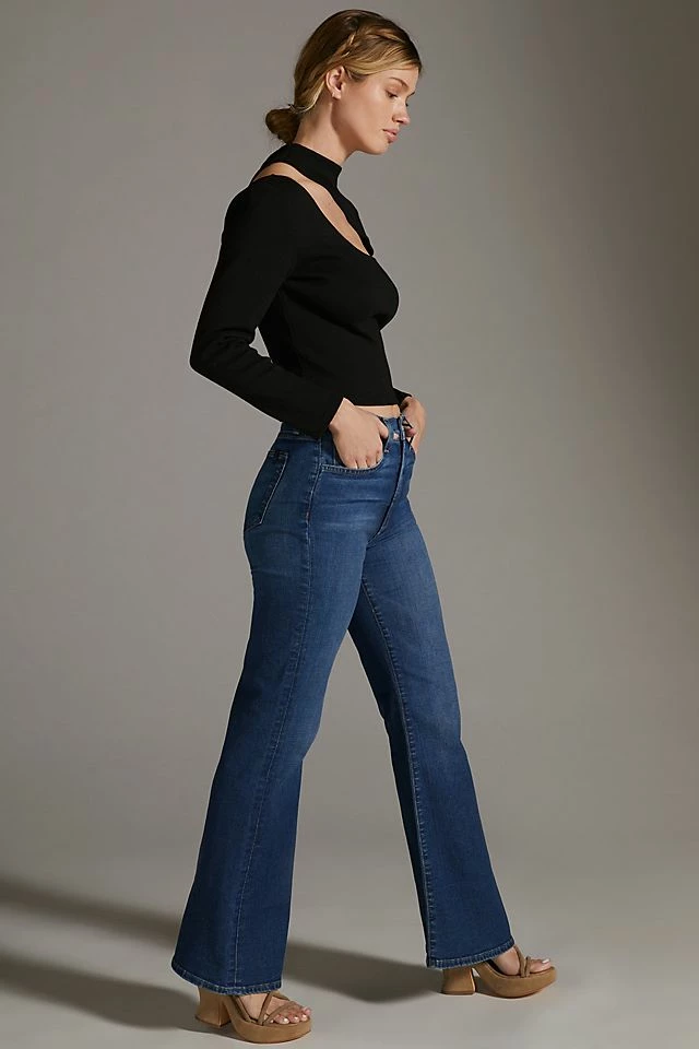 Joe's Jeans Petite The Molly Athena High-Rise Flare Jeans Brand new ???? Joe's ???? Jeans Petite The Molly Athena High-Rise Flare ???? Jeans DENIM MEDIUM BLUE ???? -PAIGE-shop unnamed file 4178