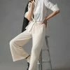 New ???? Daily Practice By Anthropologie The Sinai Pants LIGHT SAND ???? -PAIGE-shop unnamed file 420