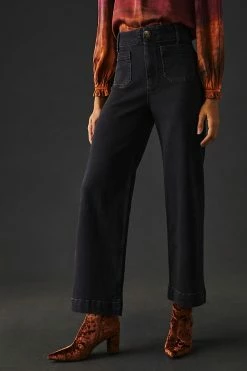 Hot Sale ???? Pilcro The Skipper Wide-Leg ???? Jeans DARK GREY ✨ 3 Hot Sale ???? Pilcro The Skipper Wide-Leg ???? Jeans DARK GREY ✨ -PAIGE-shop unnamed file 4224