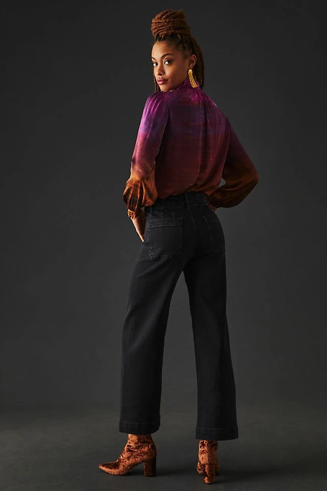 The Skipper Wide-Leg Jeans Hot Sale ???? Pilcro The Skipper Wide-Leg ???? Jeans DARK GREY ✨ -PAIGE-shop unnamed file 4226