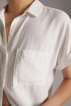 Deals ???? Cloth & Stone Breezy Buttondown WHITE ???? 3 Deals ???? Cloth & Stone Breezy Buttondown WHITE ???? -PAIGE-shop unnamed file 4230