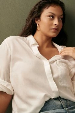 Brand new โ Cloth & Stone Classic Buttondown WHITE ๐ 12 Brand new โ Cloth & Stone Classic Buttondown WHITE ๐ -PAIGE-shop unnamed file 4267