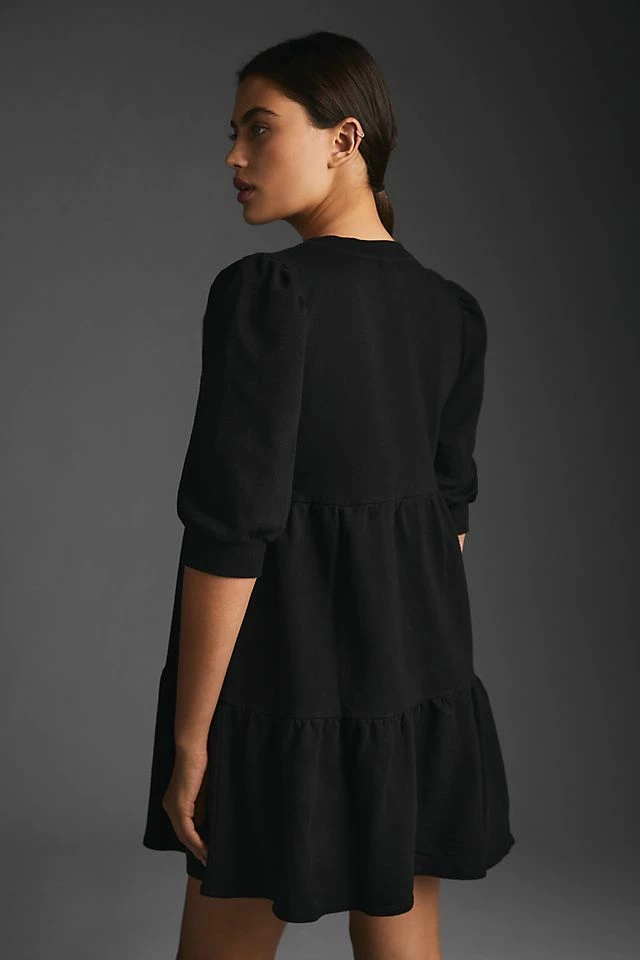 Deals π― T.La Puff-Sleeve Tiered π Dress BLACK β 5 Deals π― T.La Puff-Sleeve Tiered π Dress BLACK β - Image 4