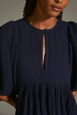 Best Sale ???? Sundry Boho Tunic ???? Dress NAVY ???? -PAIGE-shop unnamed file 435